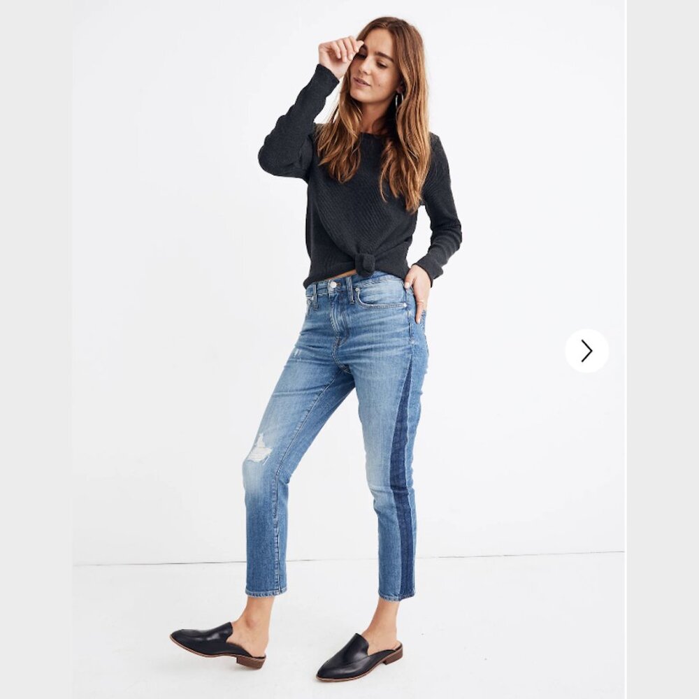 Madewell High-Rise Slim Boyjean - Size 26 - Picture 4 of 12